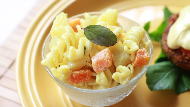 Carrot and Potato Cold Pasta Salad