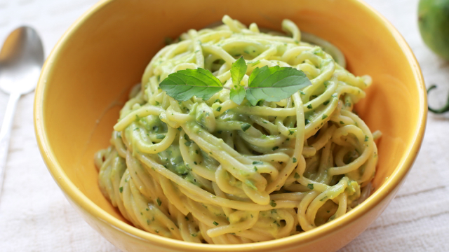 Creamy Tangy Avocado Pasta