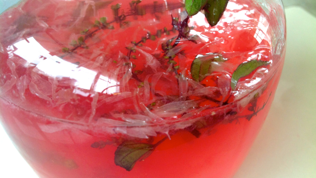 Magical Pink Tulsi Infused Lemonade