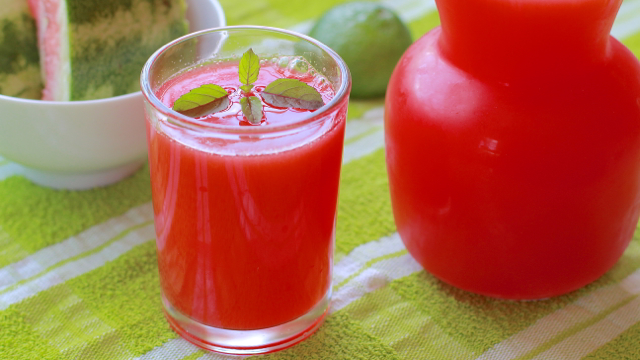 Probiotic Watermelon Limeade