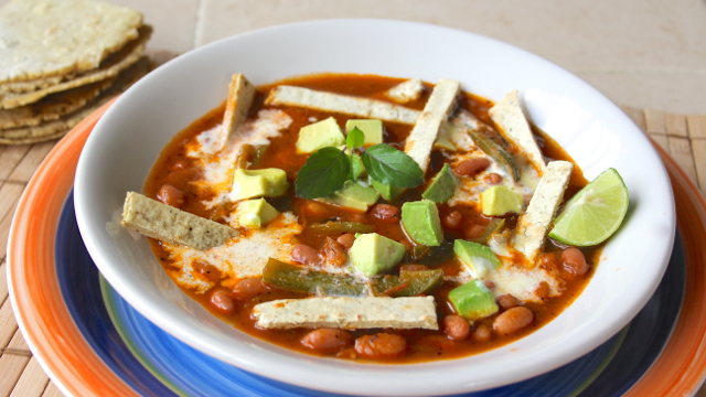 Tortilla Chipotle Bean Soup